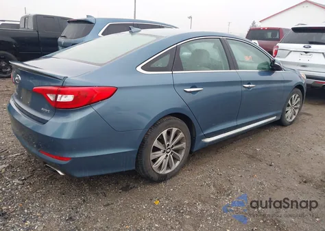 2015 Hyundai Sonata Sport from USA, damaged, VIN 5NPE34AF9FH091501